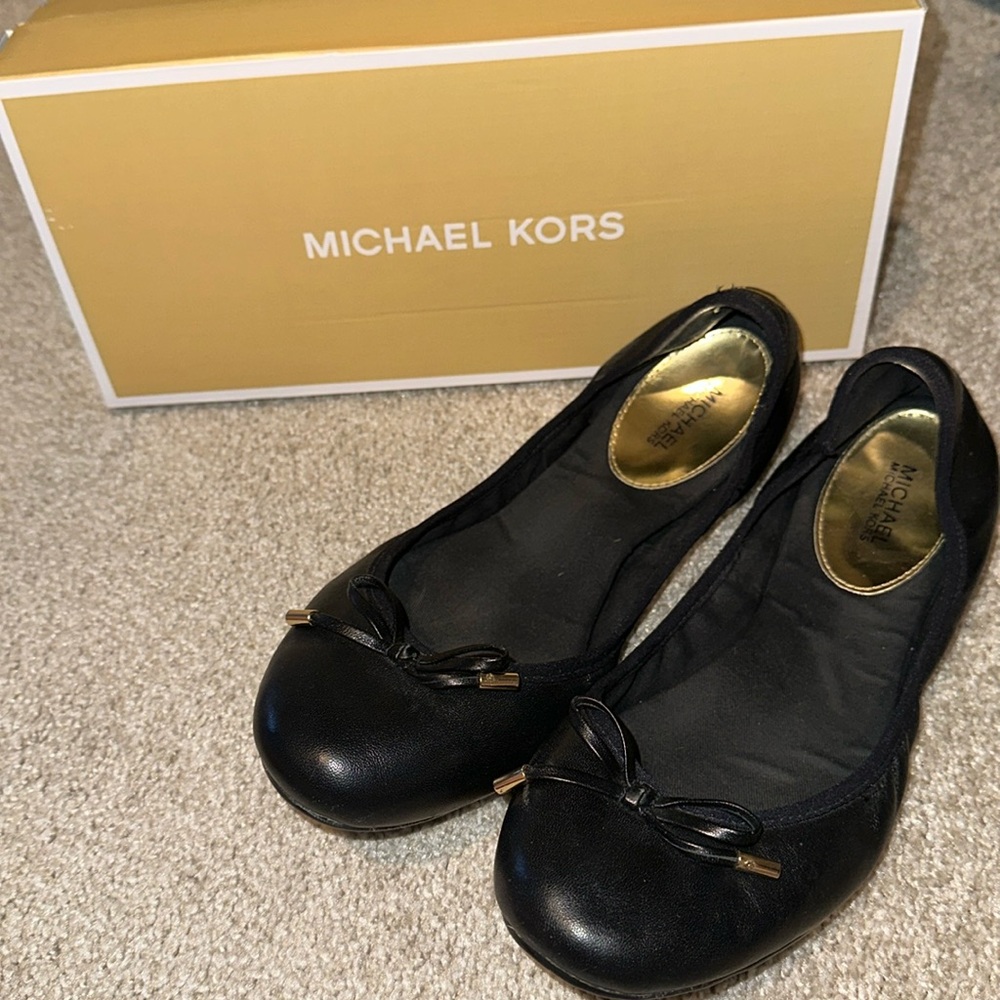 Michael Kors City Ballet Leather